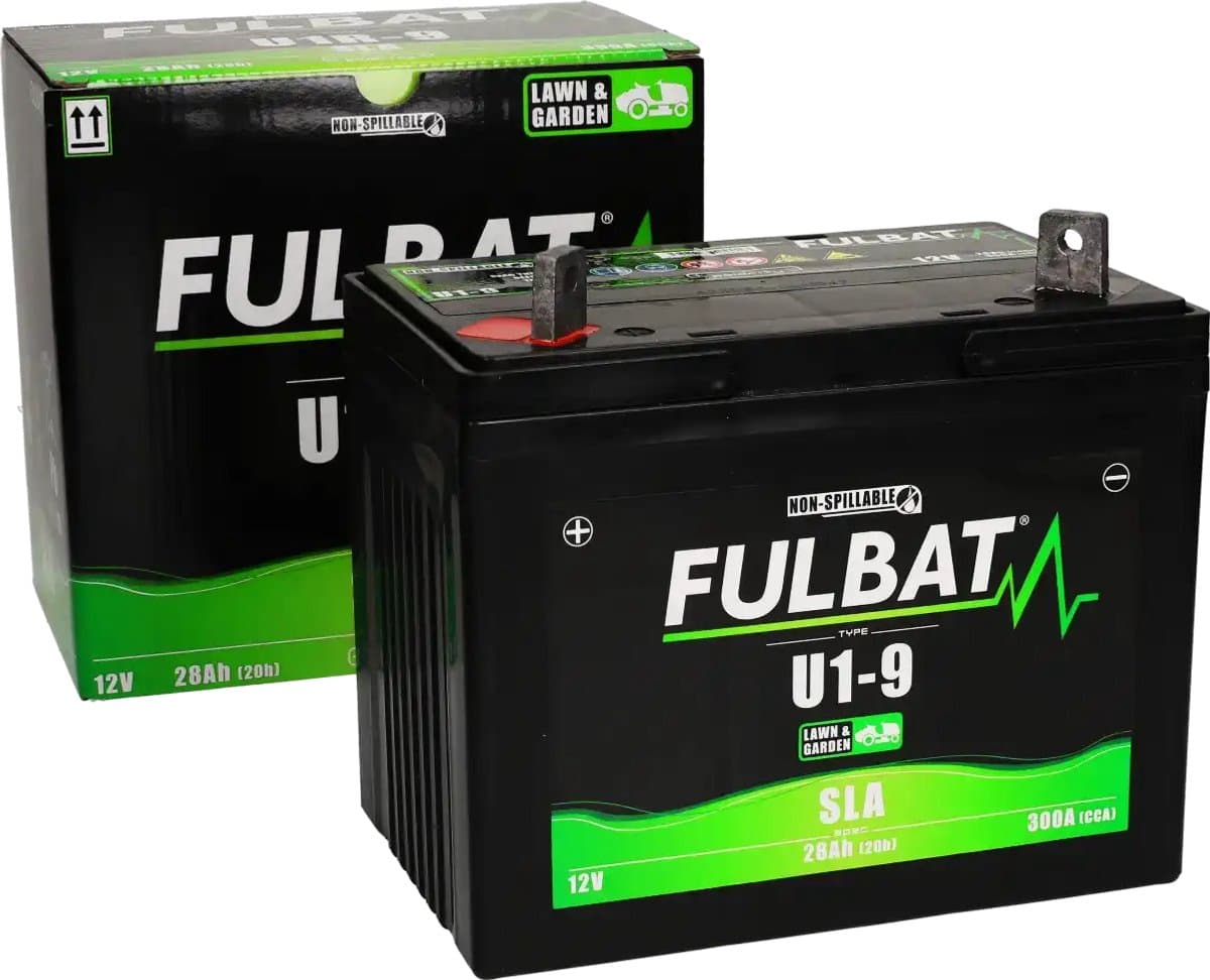 Fulbat Accu Fulbat U1-9 SLA 12V 28Ah onderhoudsvrij (o.a zitmaaiers) (EAN: 3564095509017)
