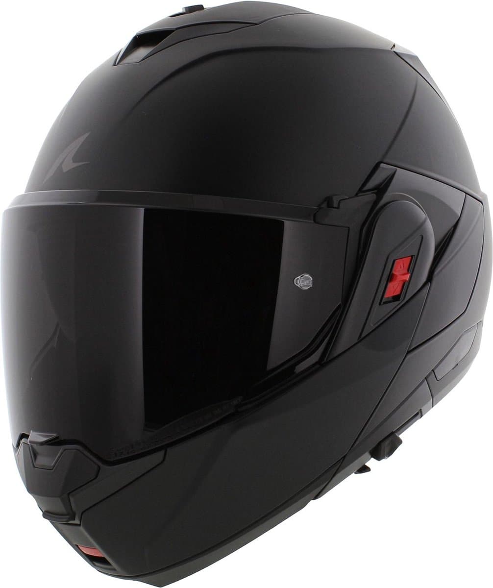 SHARK Oxo Dark Shadow Mat Zwart Mat KMA Systeemhelm - Maat L - Helm (EAN: 3664836858302)