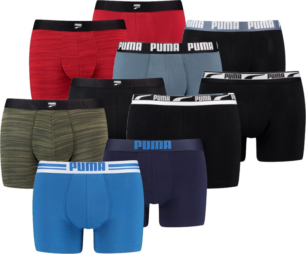 Puma boxershorts 10-Pack Verrassingspakket - Hussel/Mixed heren boxers pakket (EAN: 5901453729560)