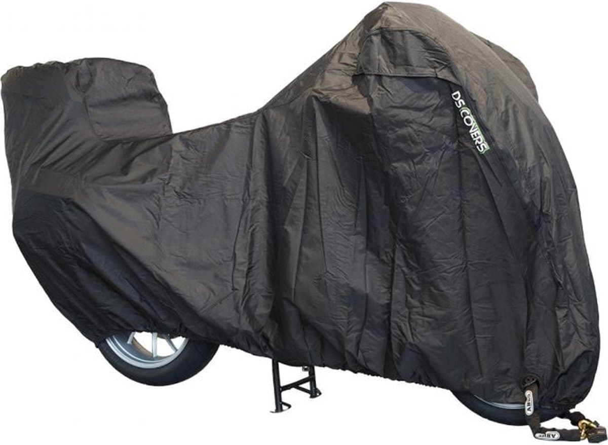 ALFA Topcase motorhoes van DS COVERS - Outdoor - Waterdicht - UV bescherming - 300D Oxford - Zachte voering - Incl. Opbergzak - Maat XXL (EAN: 8718657940403)
