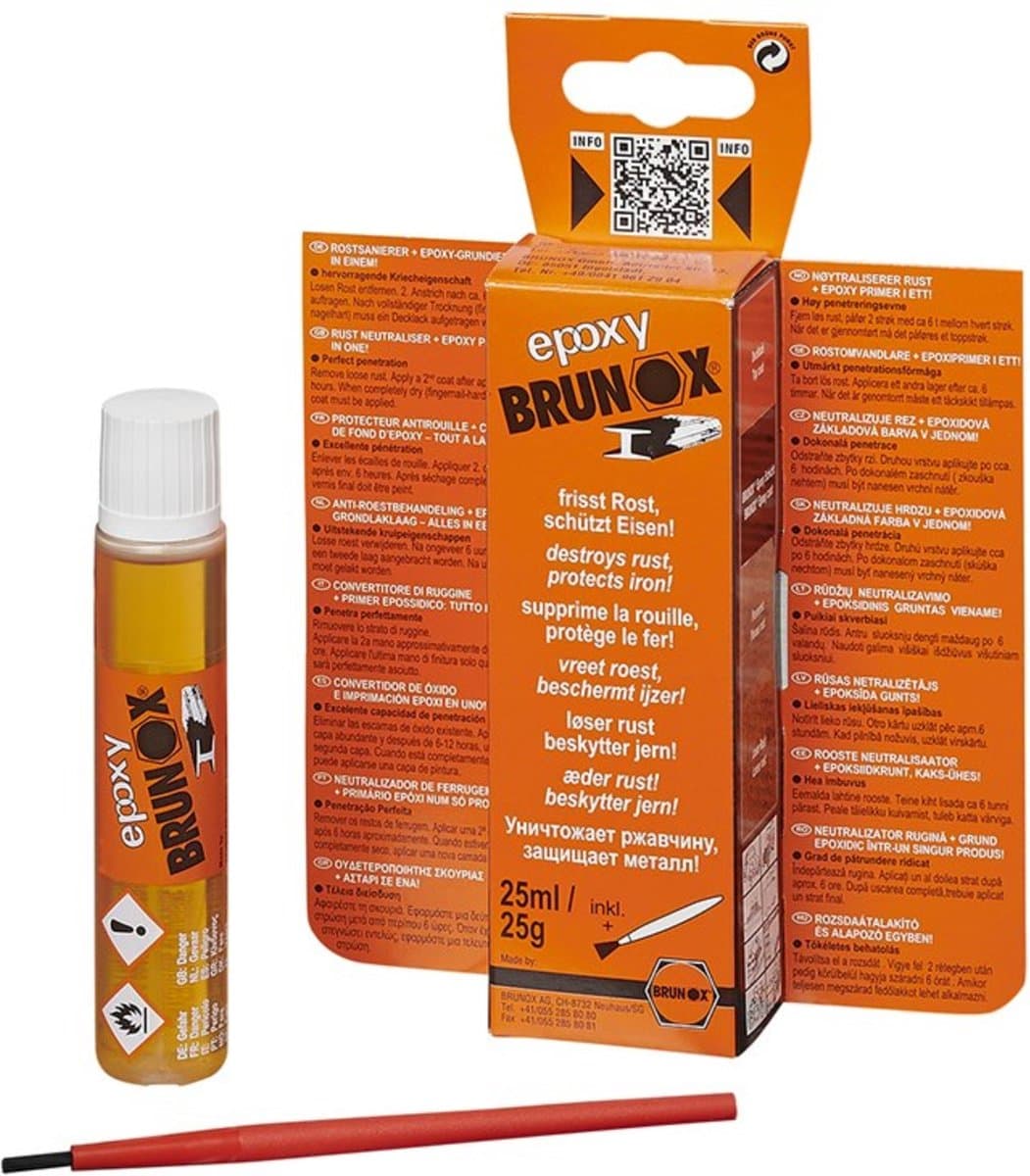 Brunox ® Epoxy roeststop primer - roestverwijdering - 25 ml - inclusief kwastje (EAN: 7610567930004): Waarom Brunox mijn nieuwe favoriet is