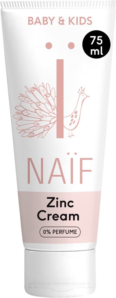 Naïf Baby - Zinkcrème - Babyverzorging - Luieruitslag - Beschermend & Kalmerend - 0% Parfum - 75ml Tube (EAN: 8719325317954): Waarom een zinkcrème