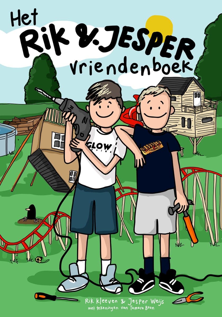 Vriendenboek Rik en Jesper | Boek | Kinderen | Persoonlijk (EAN: 9789043936774)