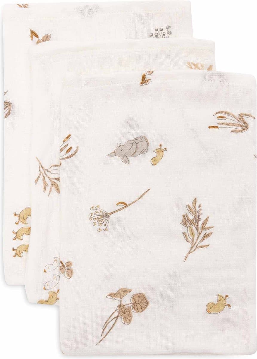Jollein - Baby Hydrofiel Washandje - Katoen - 3 Stuks - Riverside - Baby Washand, Hydrofiele Washandjes -15x20cm (EAN: 8717329388147): Waarom een hydrofiele washand
