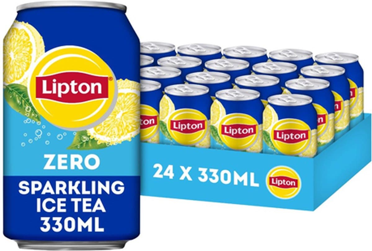 Lipton - Ice Tea Sparkling Zero - 24x 330ml (EAN: 8711327572027)