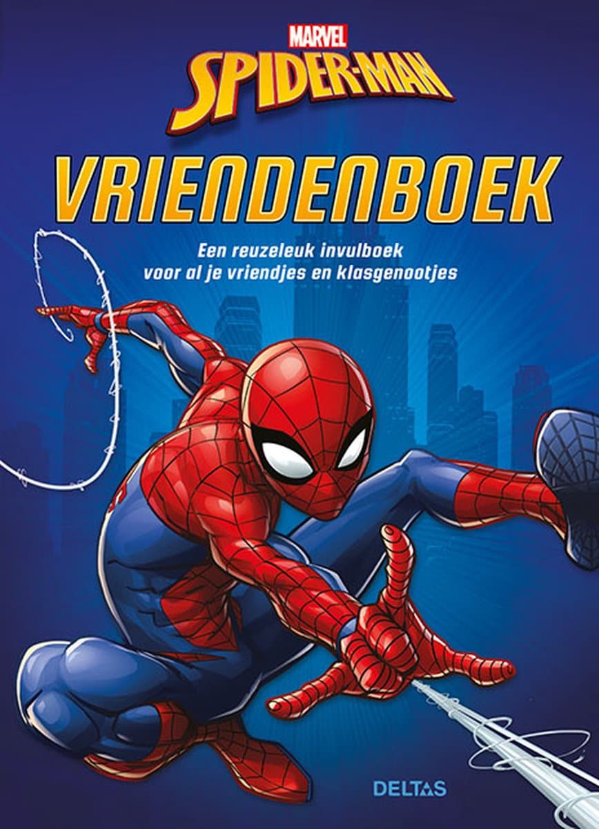 Spider-man vriendenboek - Deltas - Hardcover (EAN: 9789044756432): **Wat is dit voor een vriendenboek**