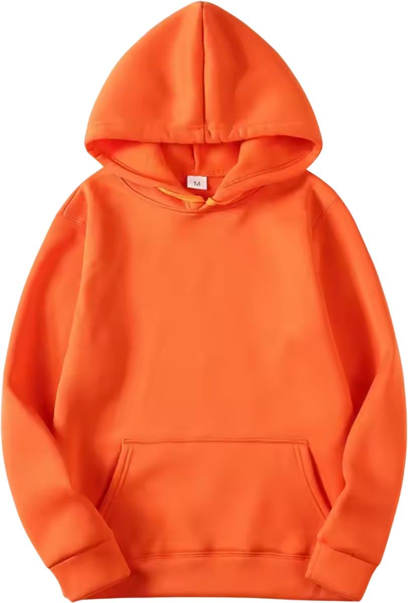 Oranje Hoodie - Unisex Heren / Dames Trui - Oranje Koningsdag Sweater met Capuchon - Normal Fit - Maat XL (EAN: 8785290598278): Een Oogverblindend Oranje