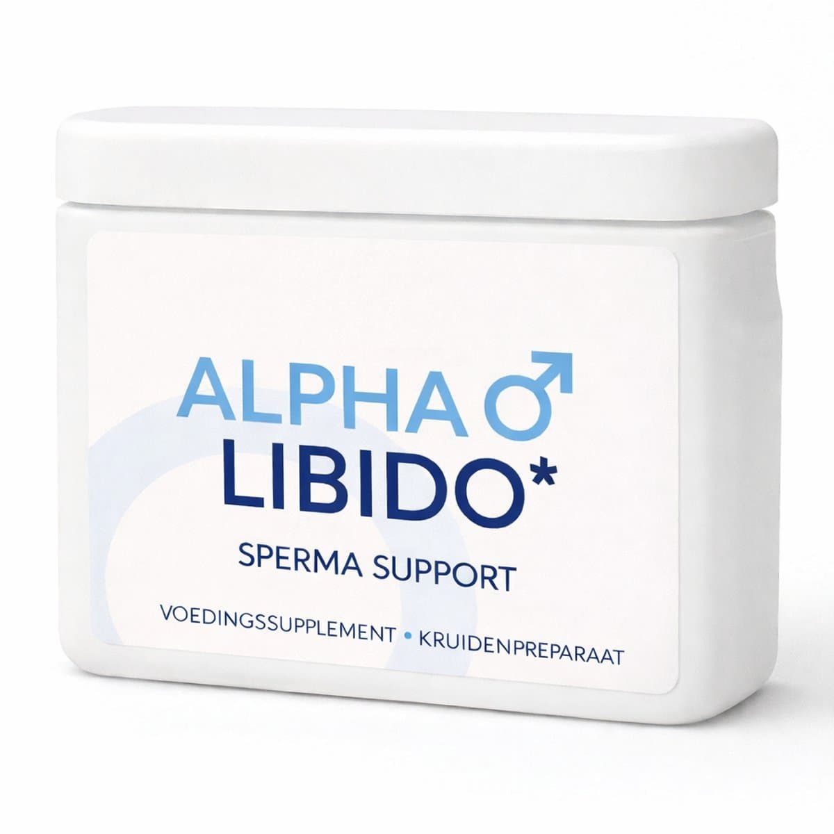 Alpha Libido - Sperma Support - Sperm Booster – Meer & Betere Spermakwaliteit | Ondersteunt Mannelijke Vruchtbaarheid & Testosteron | 60 Pillen (EAN: 8721325542045)