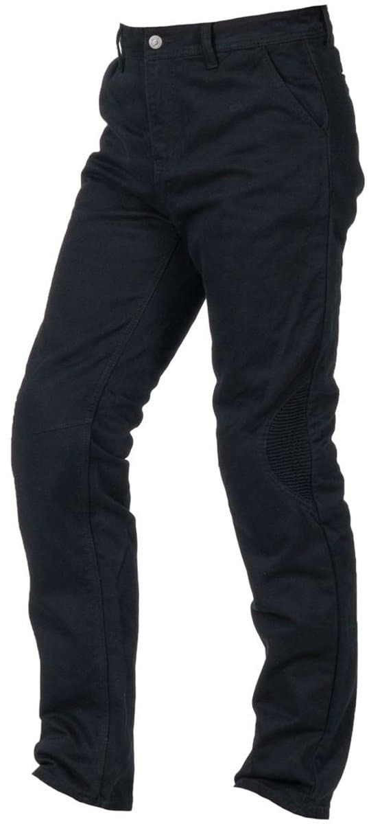 MOTOBLOUZ Motorbroek CHINO Mannen Zwart M CE-gekeurd (EAN: 3665404025348)