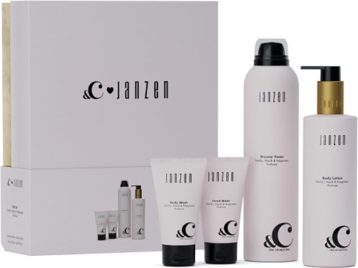 JANZEN Gift Set &C Vanilla Peach & Happiness (EAN: 8717612940007)