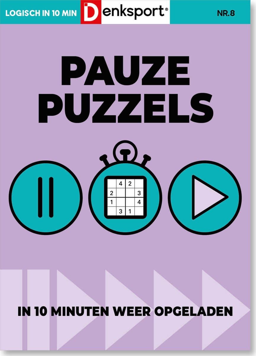 Denksport Puzzelboek Pauzepuzzels Logisch, editie 8 (EAN: 8710835881621): 🎯 De kern van de Denksport