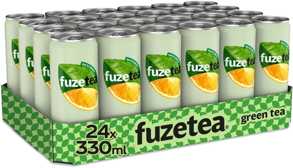 Tray Fuze tea - Green - 24x33cl (EAN: 5449000285683): Een Thee die Past bij Mijn Leven