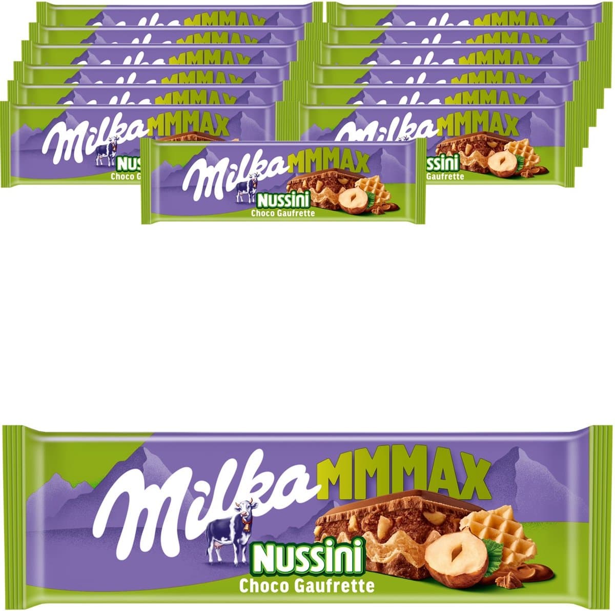 Milka Mmmax Nussini Melk Chocoladereep met Hazelnoten 13 x 270g - Chocoladerepen en Tabletten - Voorraad - Verjaardag Cadeau Vrouw of Man - Geschenkset voor Man en Vrouw (EAN: 7622201676803): Wat is de Milka Mmmax Nussini precies 📦