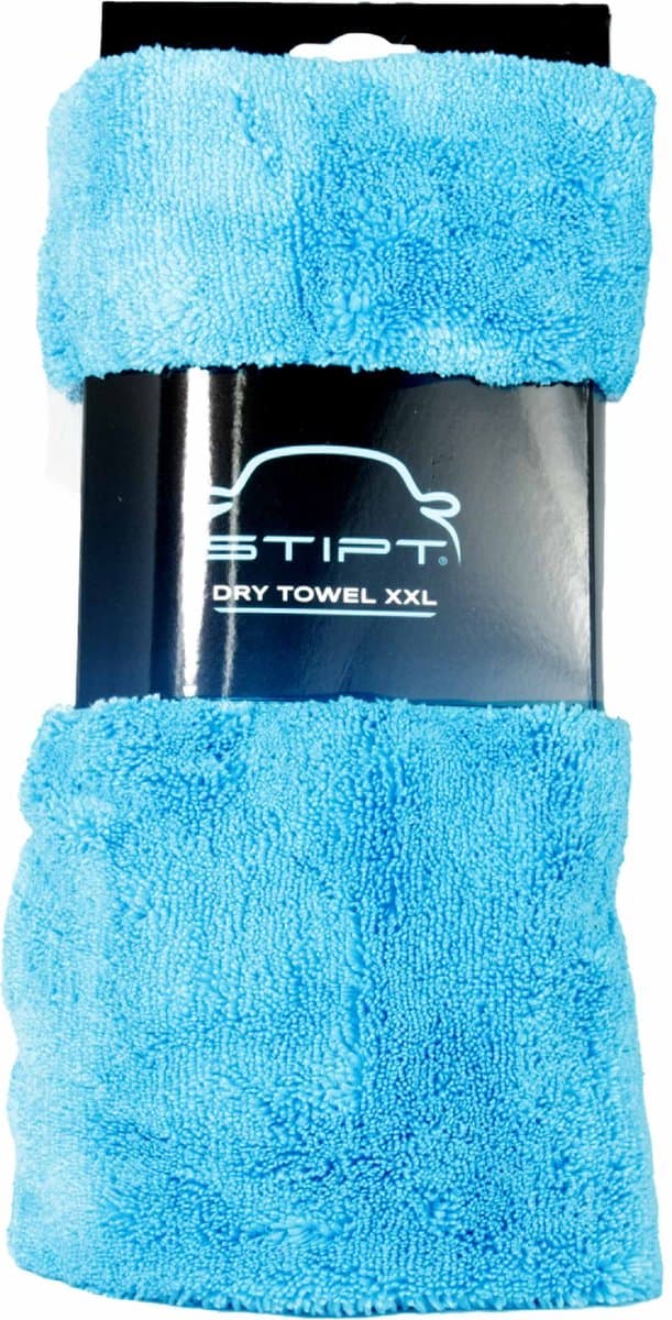 Stipt - Dry Towel XXL - Droogdoek auto - Hoogpolige Microvezeldoek - 90x60cm (EAN: 8720938431357)