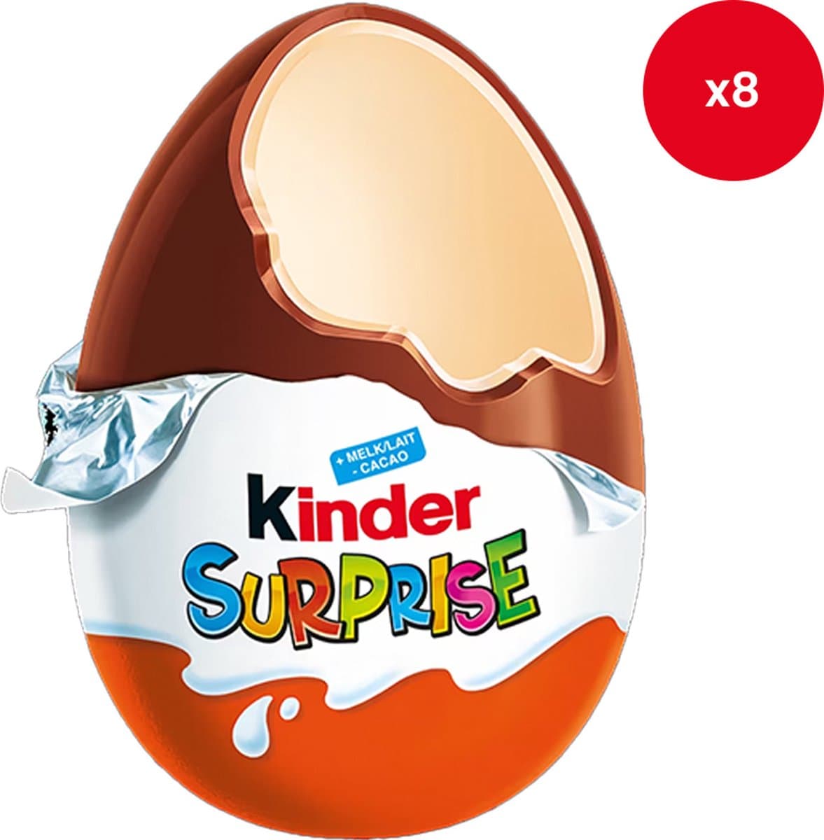 Kinder Surprise - 8 melkchocolade eieren - 160g (EAN: 5404038606022): Het Berichtje Dat Deze Review Startte