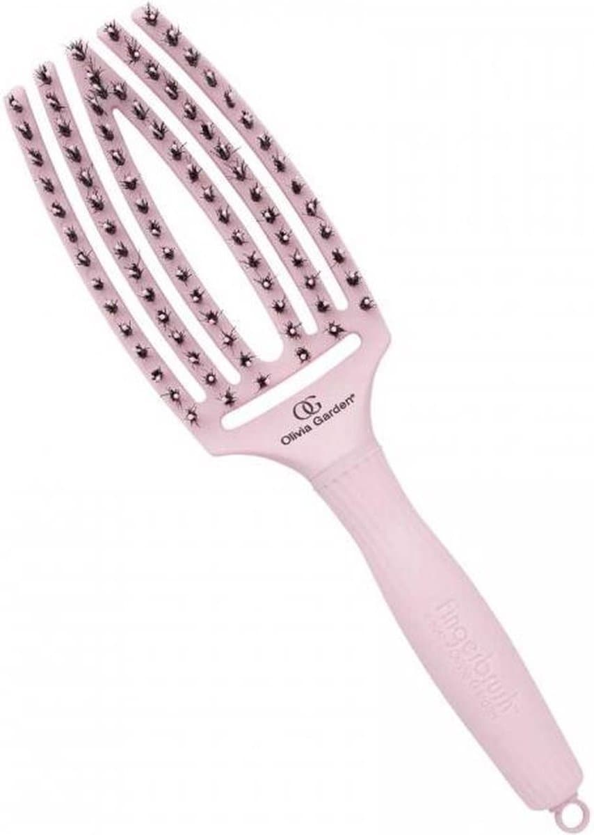 Olivia Garden Fingerbrush Combo Pastel Pink Borstel (EAN: 5414343008534): Waarom deze borstel zo populair is
