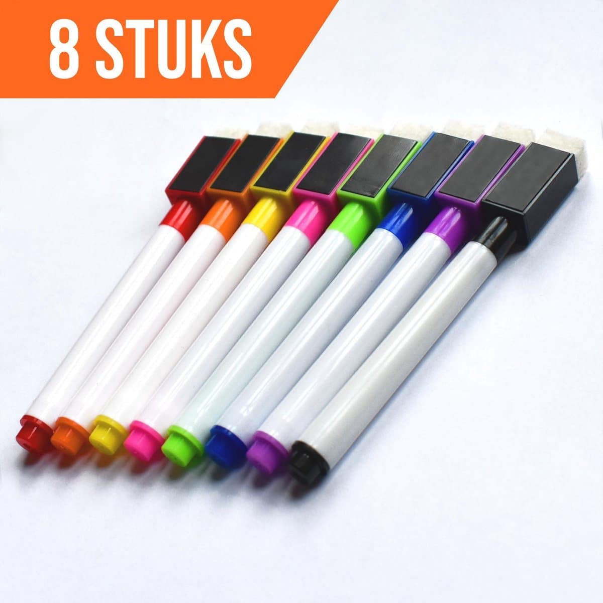 Bablue Whiteboard Stiften - Whiteboardmarkers - 8 Stuks - Verschillende Kleuren (EAN: 8719326711638): Waarom Deze Stiften Een Game-Changer Zijn 🤩