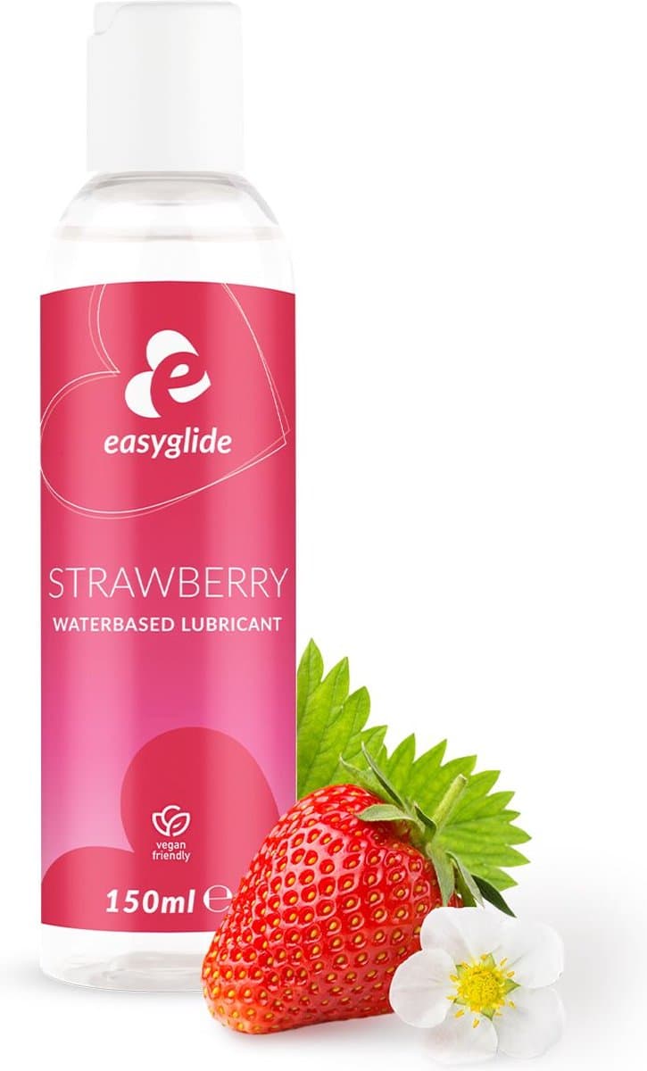 EasyGlide - Glijmiddel op Waterbasis - Aardbei - 150 ml (EAN: 8719934018747): Waarom ik dit glijmiddel een kans gaf