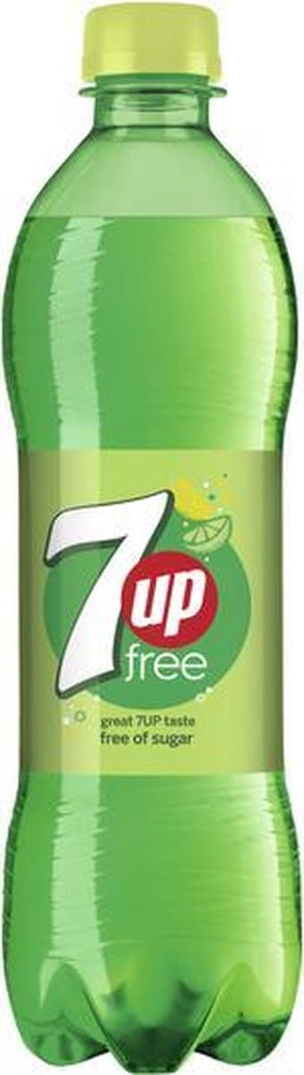 Seven Up | Sugar Free | pet Fles | 6 x 0.5 liter (EAN: 8715600245097)