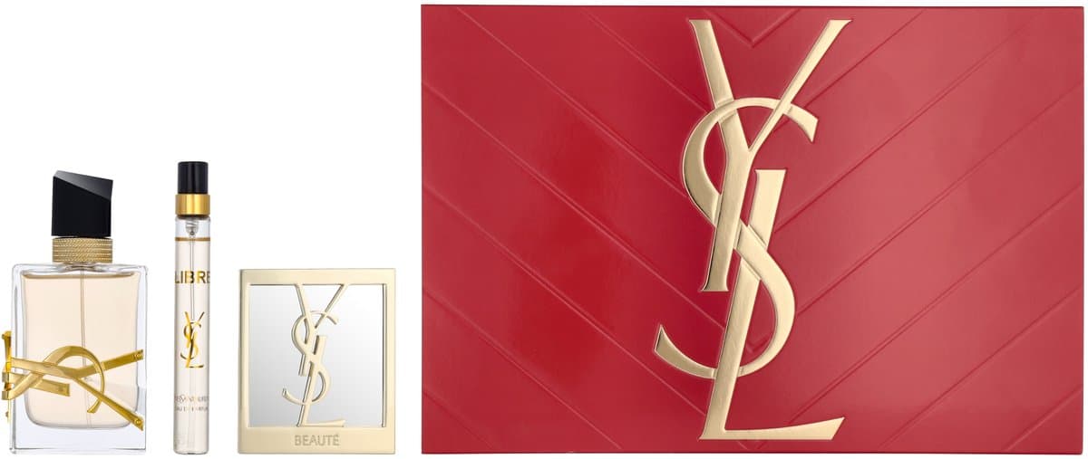 YSL Libre Giftset 60 ml - Edp Spray 50ml/ Edp Spray 10ml/ Mirror (EAN: 3614274776522)