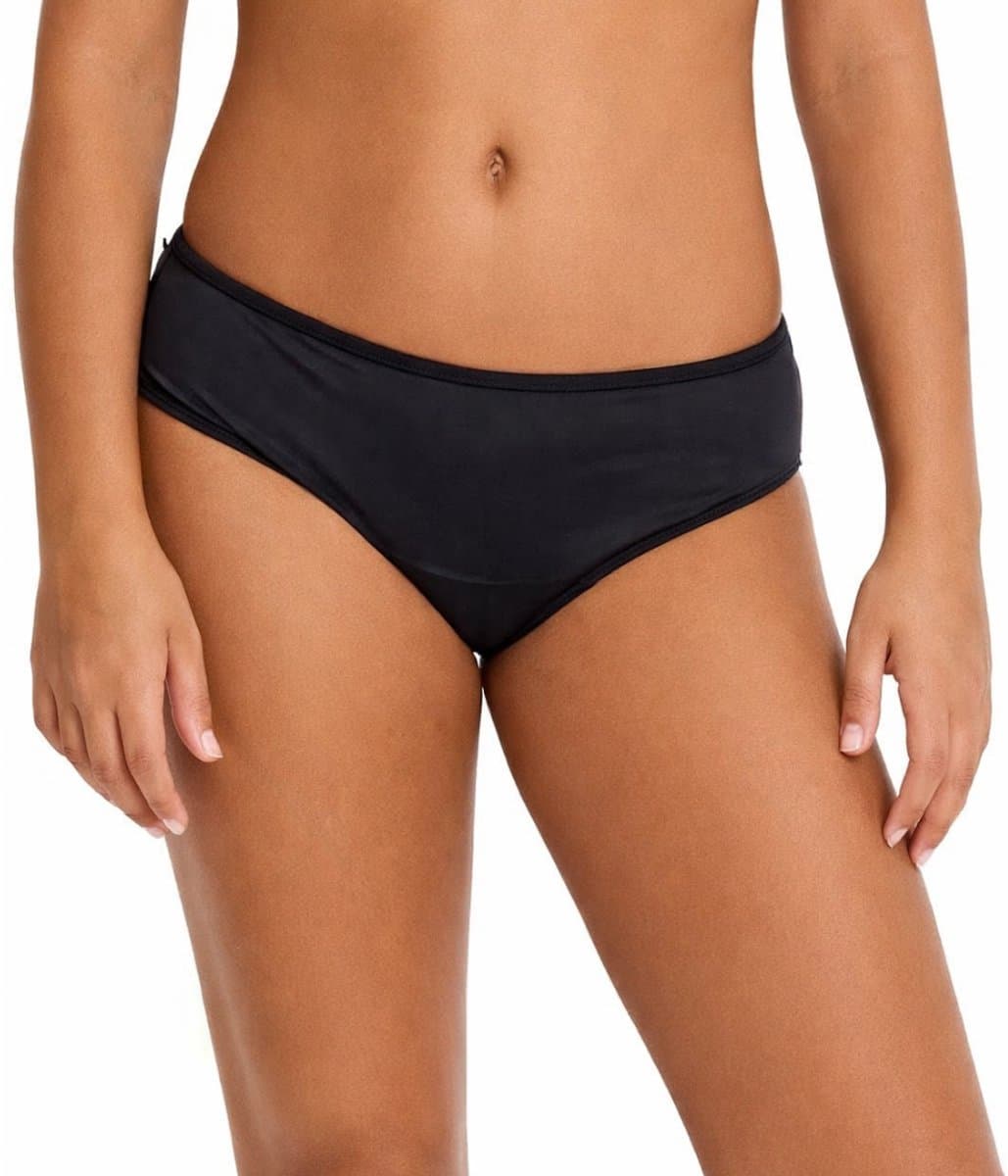 Levina Lifestyle® Tiener Menstruatie Bikinibroekje (meiden) - Menstruatie Zwemkleding - Menstruatie Zwemslip - Licht Kruisje - Menstruatie zwemkleding vrouwen - menstruatie zwemkleding tieners - Menstruatie bikinibroekje tieners - Zwart - Maat 164...