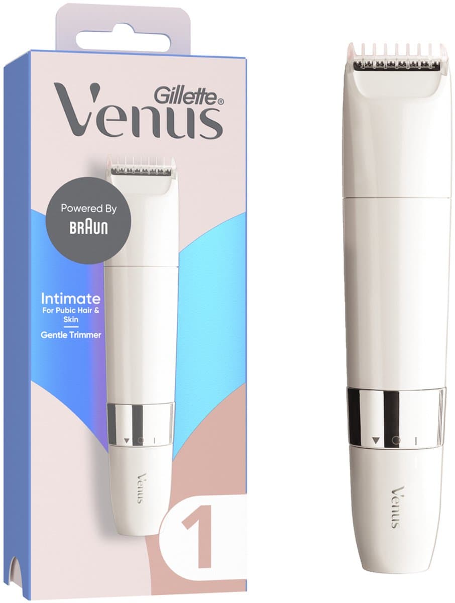Gillette Venus Intimate Trimmer - voor de Intieme Zone - Trimmer Vrouw Bikinilijn: Geen gedoe, gewoon gemak