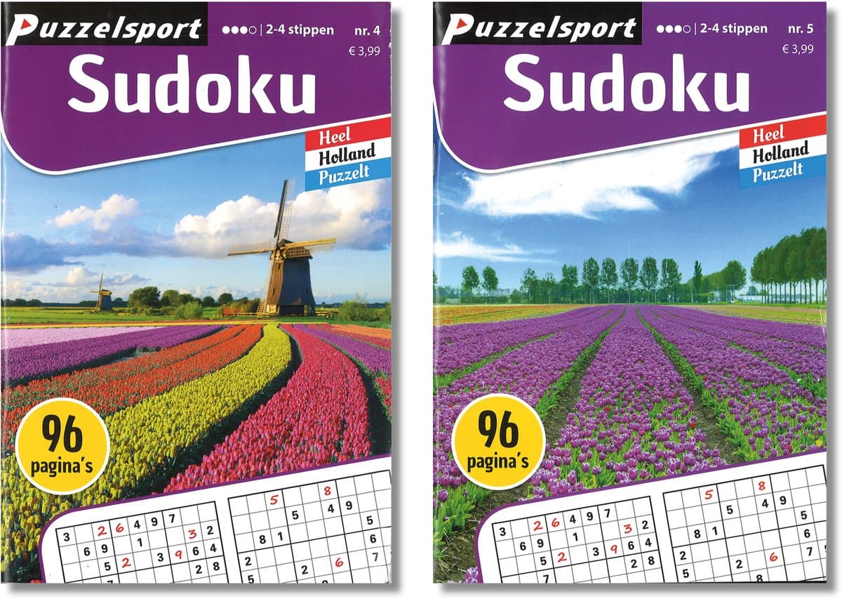 Puzzelsport Sudoku Puzzelboeken – Niveau 2-4 Sterren – 2x 96 Pagina’s Voor de echte Puzzelaar (EAN: 8710835847979): Wat is dit eigenlijk