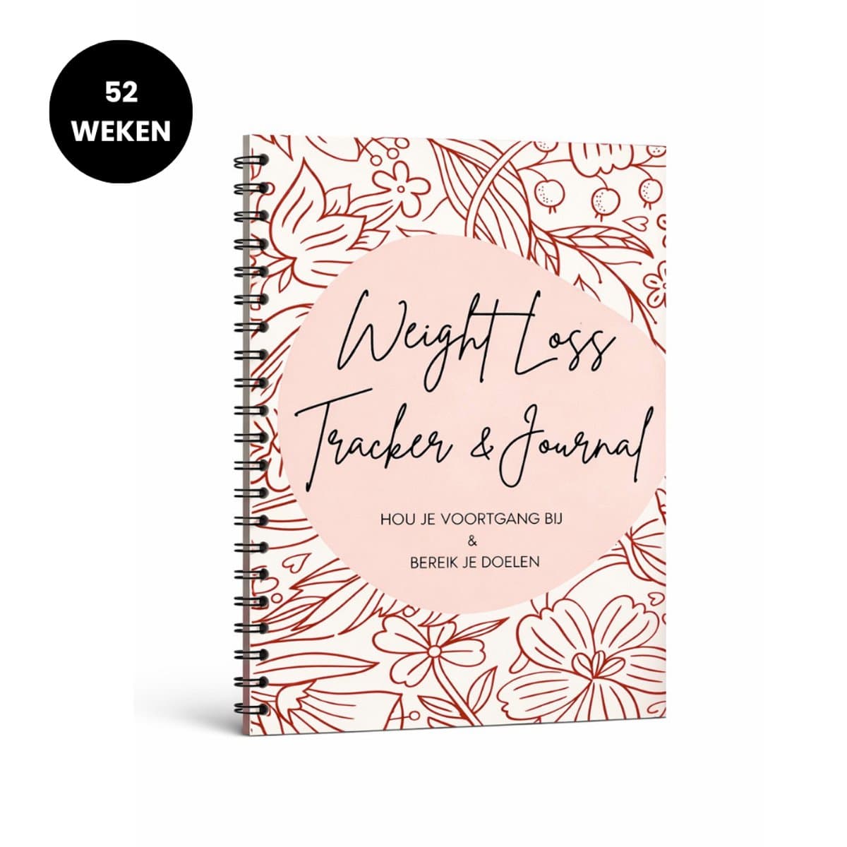 Templatory Weight Loss Tracker Journal - Afslank Dagboek - Afvaldagboek - Calorieën teller boek - Eetdagboek - Invulboekje gewichtsverlies - Afvallen (EAN: 8720892070654)