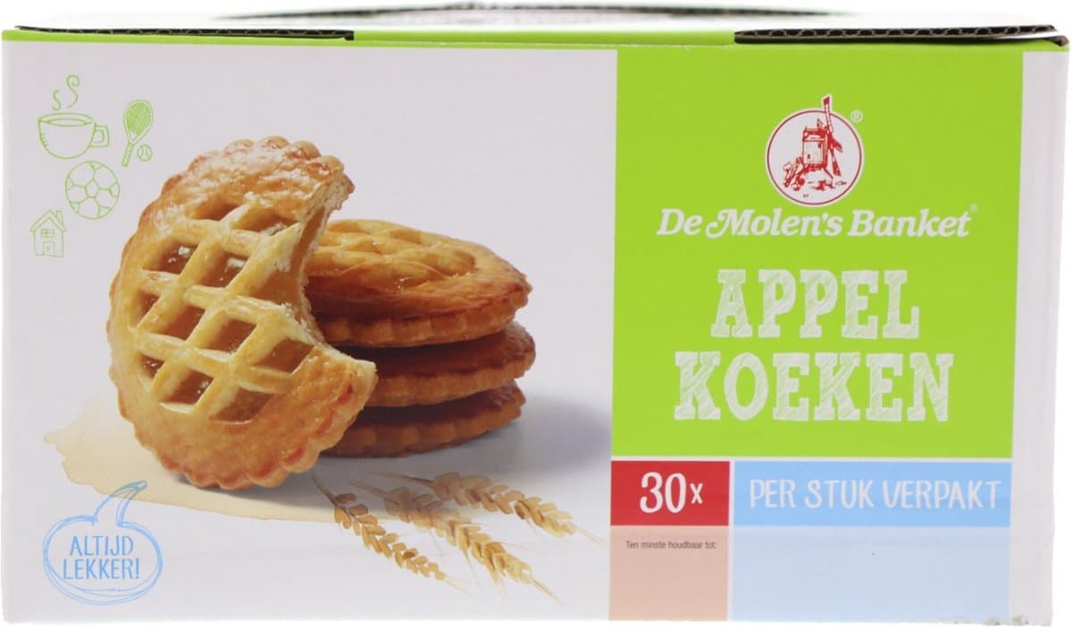 Koeken De Molen Appelkoek 50gr (EAN: 8710654000500)
