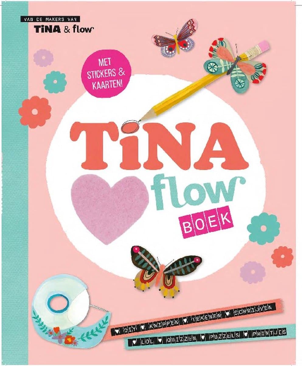 Tina Flow Boekspecial - Flow - Puzzels - Tekenen - DIY - Doeboek - Vakantieboek - Boek Meisje - Invulboek - Verhalen - Verzamelen - Quiz - Strips (EAN: 9789463056120): Wat is dit boekje eigenlijk
