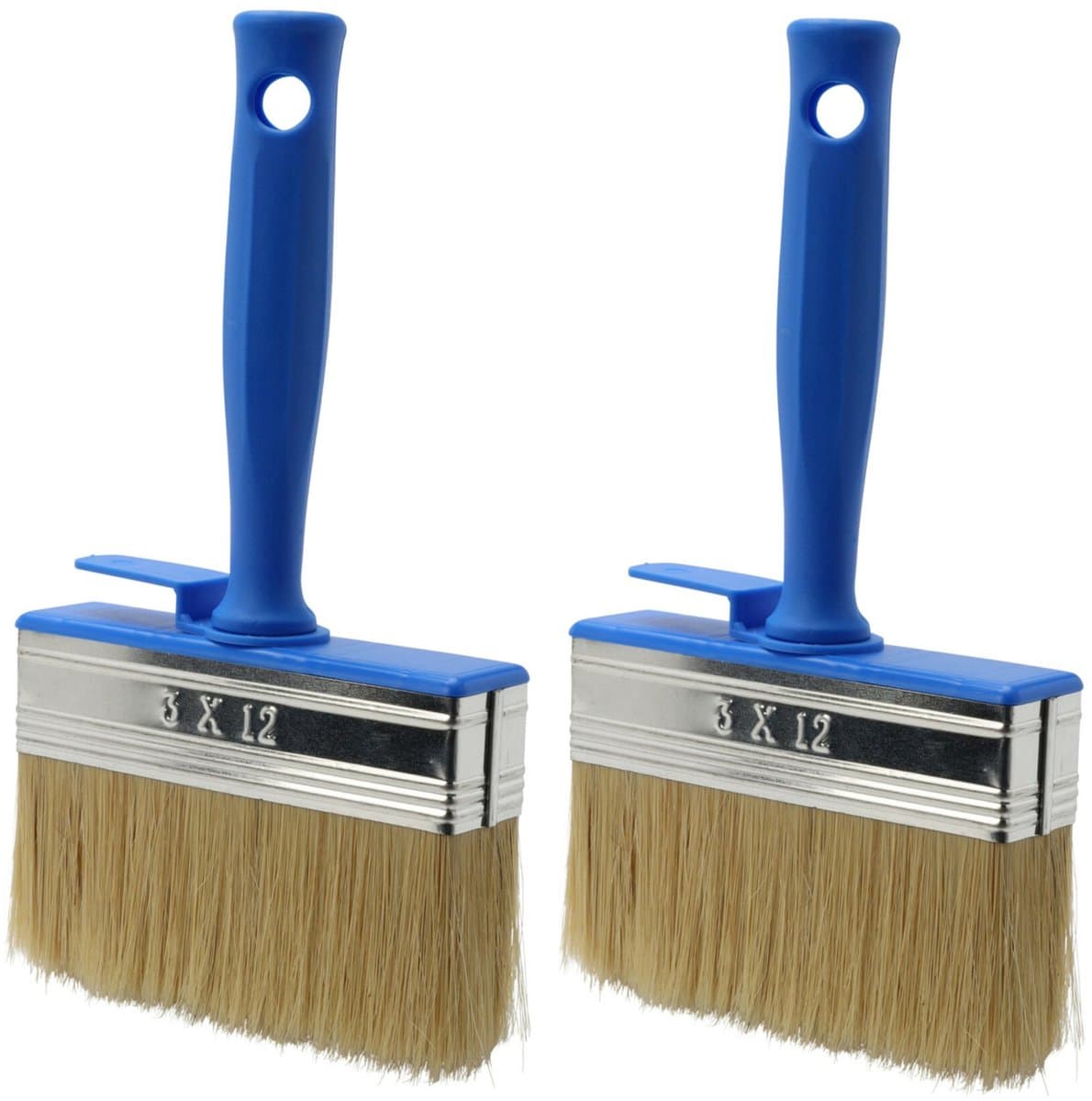 FX Tools Blokkwast van 12 x 3 cm - 2x - schilderen - verfspullen - dikke kwasten - kunststof - syntetische haren (EAN: 8721131445530): Waarom een blokkwast