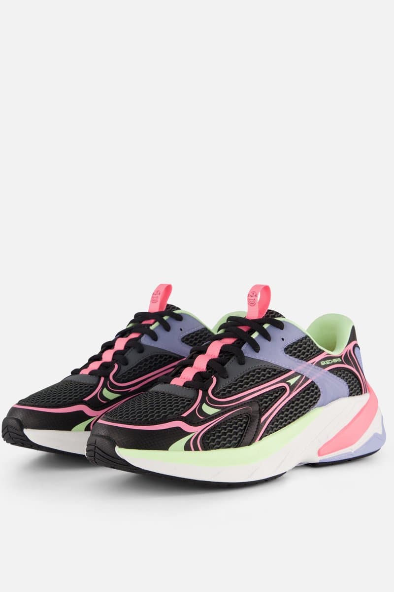 Skechers S2K Sneakers zwart Synthetisch - Dames - Maat 39 (EAN: 0198739728323)