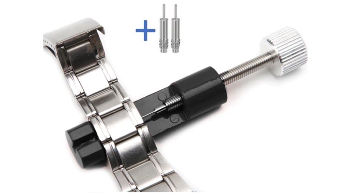 Horlogeband Inkorter – Zelf Horlogeband Aanpassen – Met 2 Extra Pinnen (EAN: 8720726715850)