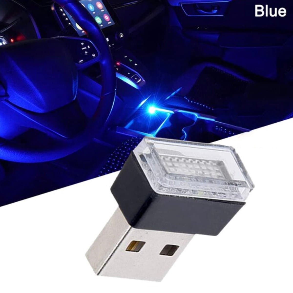USB Led Verlichting Blauw - USB LED Lampje voor Auto, Interieur of Laptop - Mini Sfeerverlichting Dashboard - Nachtverlichting Auto - Autoverlichting (EAN: 8785268434195): Waarom ik er meteen verliefd op was