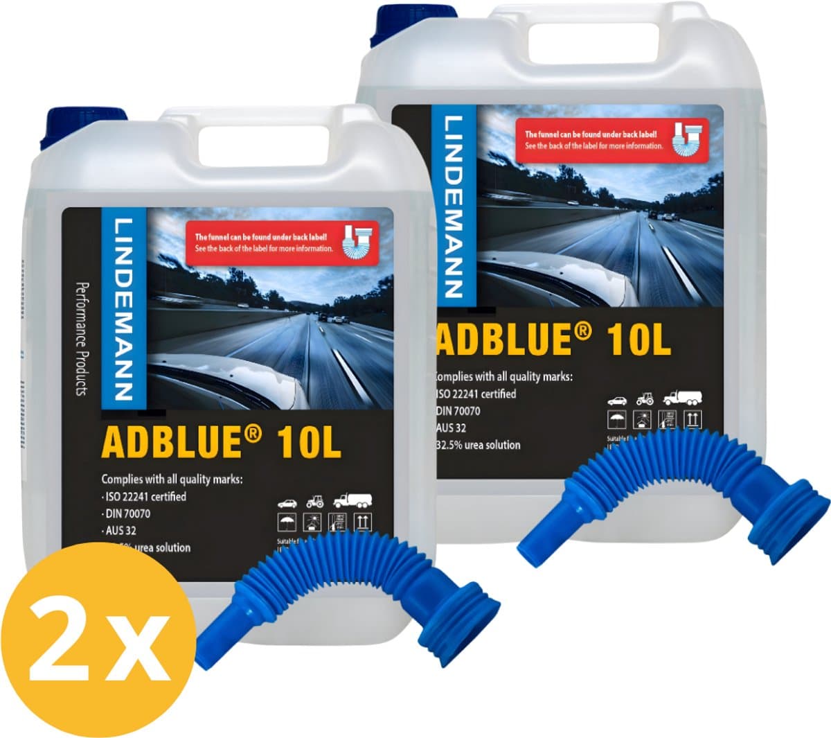 Lindemann AdBlue® 2x 10l - Inclusief Handige Vulslang (Achter Etiket/ In de Kan) - ISO 22241 gecertificeerd - UREA AUS32 Grade - Voor alle Automerken (EAN: 8720938173516): Waarom ik dit product nu onder de loep neem