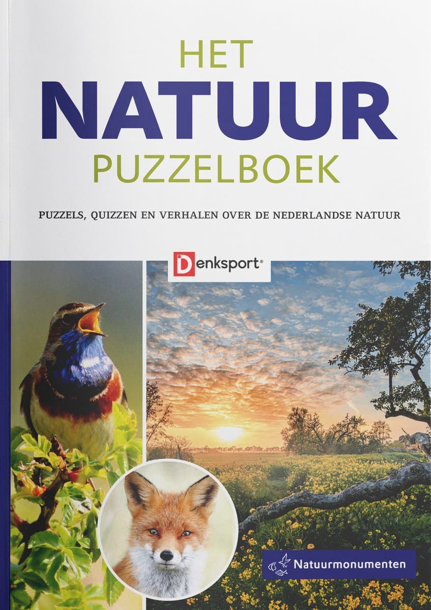 Denksport Puzzelboek - Het natuur puzzelboek (EAN: 9789493482166): Wat zit er in het boek
