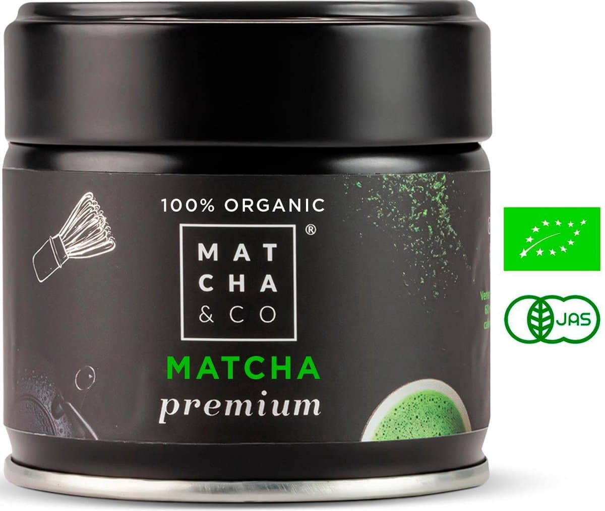 Matcha & Co - ceremoniële matcha PREMIUM thee uit Japan - matcha poeder - matcha thee - 100% organisch gecertificeerd - 30 gram (EAN: 8437017961178): Waarom deze matcha zo bijzonder is