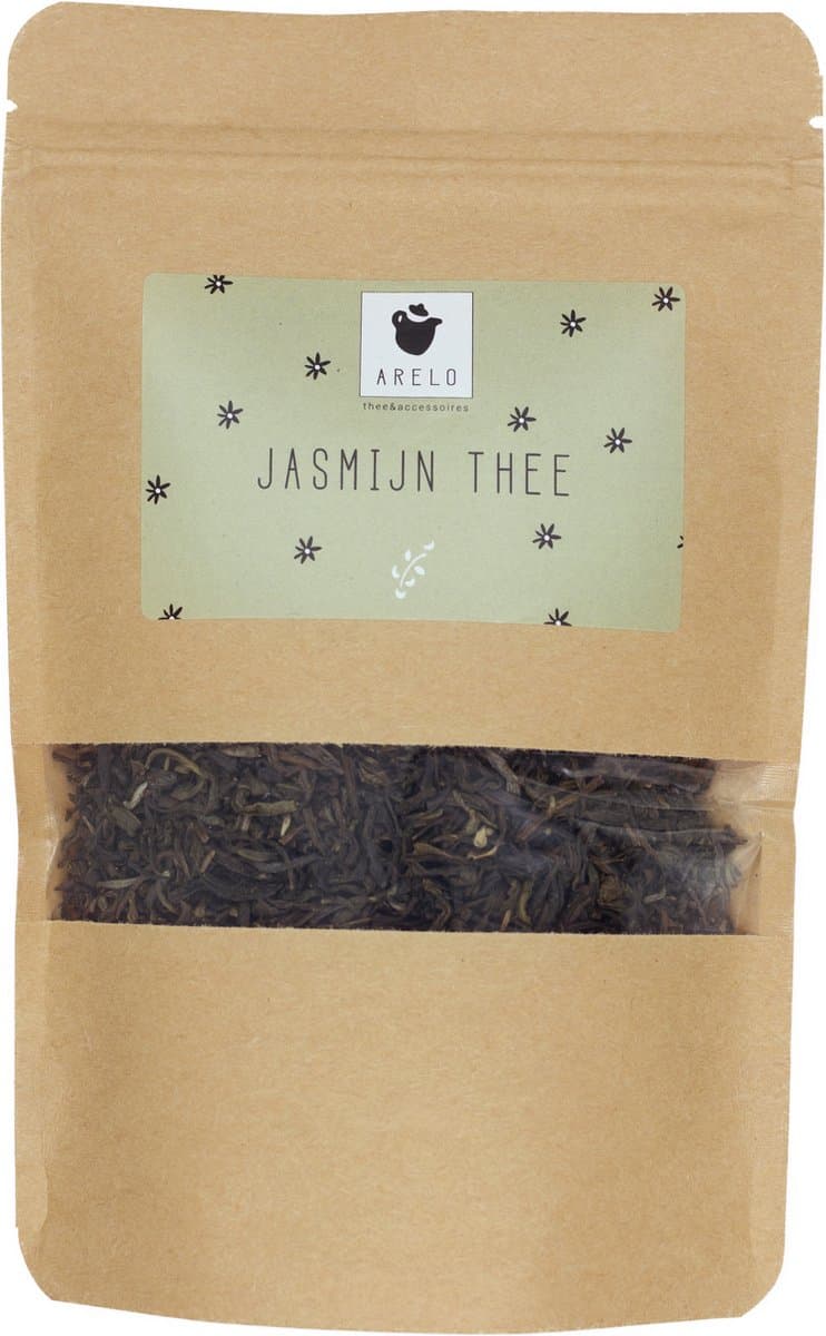 ARELO Jasmijn thee -Thee in zak - Losse thee -  Groene thee (EAN: 8720254286617)