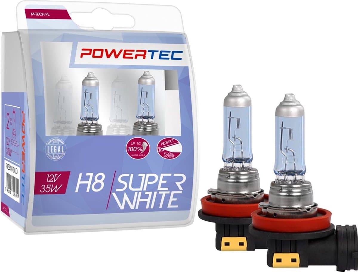 Car Bulb M-Tech PTZSW8-DUO H8 35W 12V (EAN: 5901508514370)