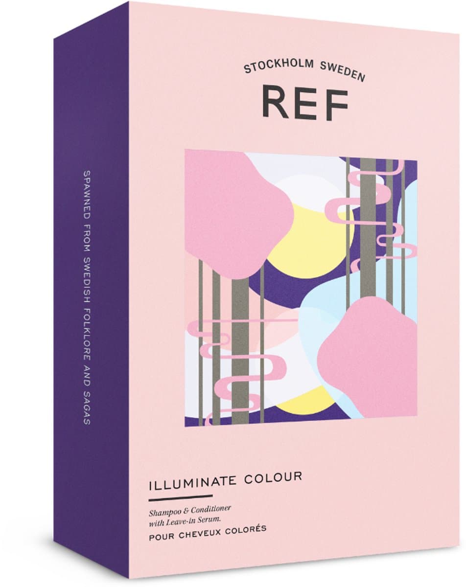 REF Stockholm - Illuminate Colour Giftbox - Ideale haarverzorging geschenkset voor vrouwen - Cadeau Dames - Giftset (EAN: 7350163870778)