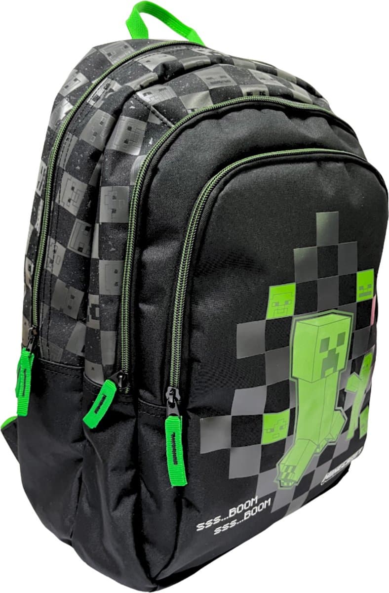 Minecraft Creeper Rugzak Kinderen – Schooltas Jongens en Meisjes – 3 Vakken – Zwarte Rugtas (EAN: 5407009692505): Waarom het zo bijzonder is (En Waarom ik Het Zelf Proefde)