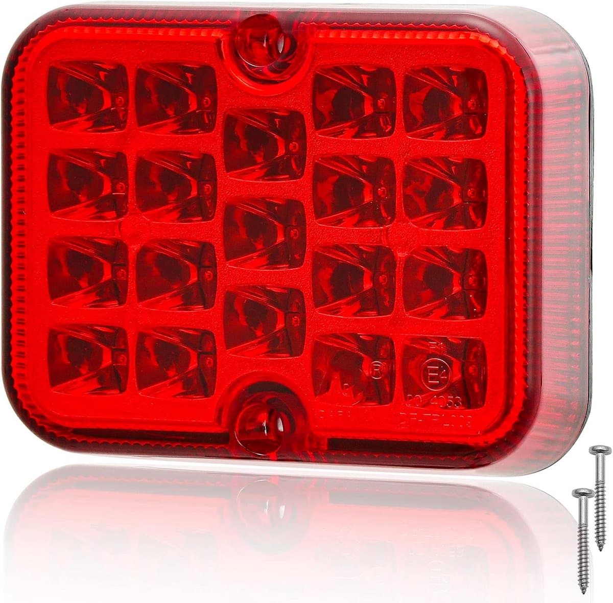 mistachterlicht led 12 volt 19x led - mistlamp - led mistlamp - mistachterlicht - mistachterlamp (EAN: 7423656965975)