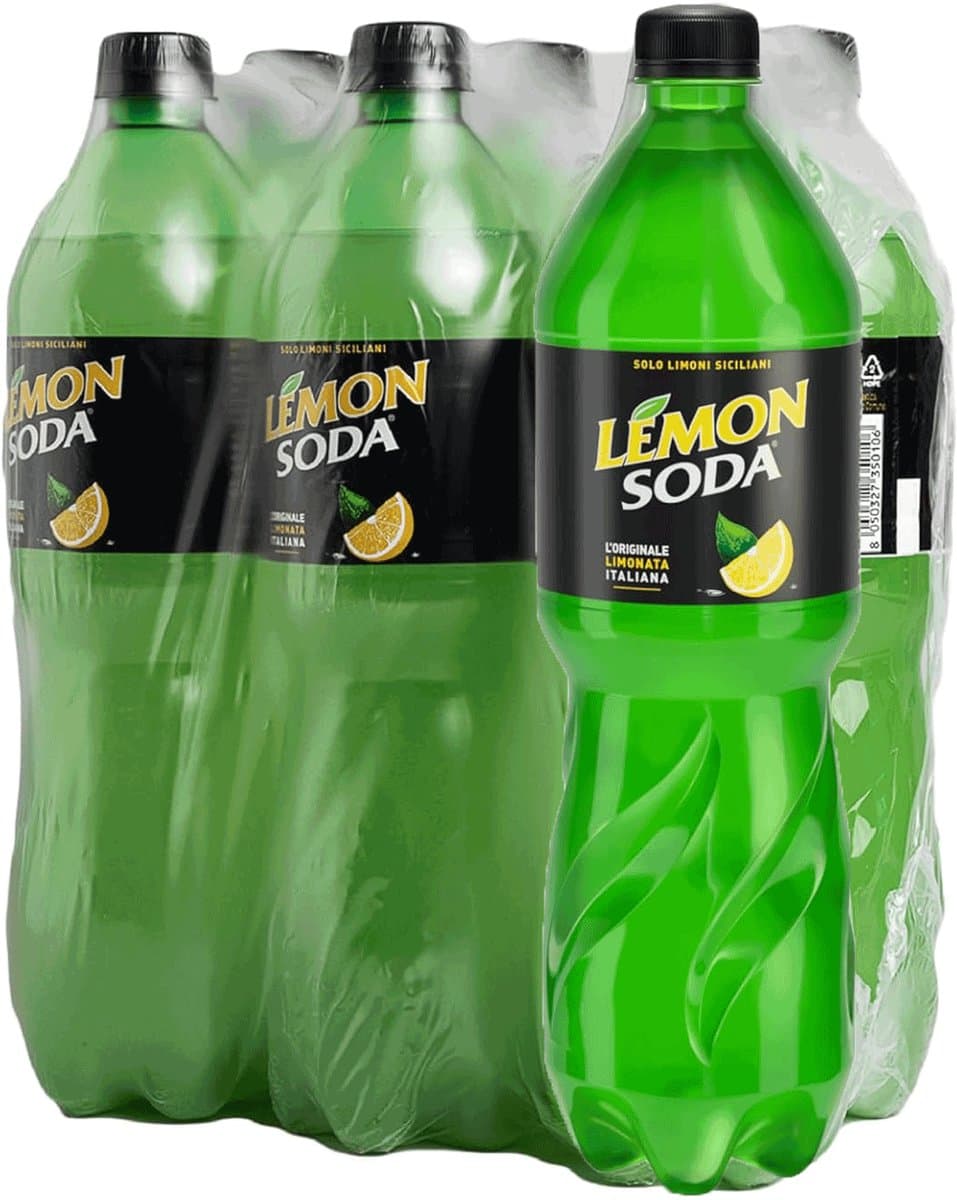 LemonSoda L'Originale 1L - Lemon Soda - frisdrank - 6 x 1ltr