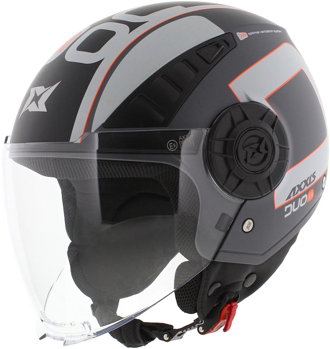 Axxis Metro S jethelm Duo mat grijs - Maat XXS - Kinder helm voor scooter, motor en bromfiets (EAN: 8435619196240): 🚀 De Axxis Metro S Jethelm Duo – een must‑have voor de kleine cruisers!