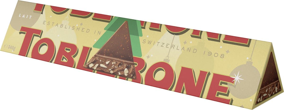 Toblerone Chocolade X-Mas 340g - Kerstcadeau - Chocoladecadeau (EAN: 7622202299049)