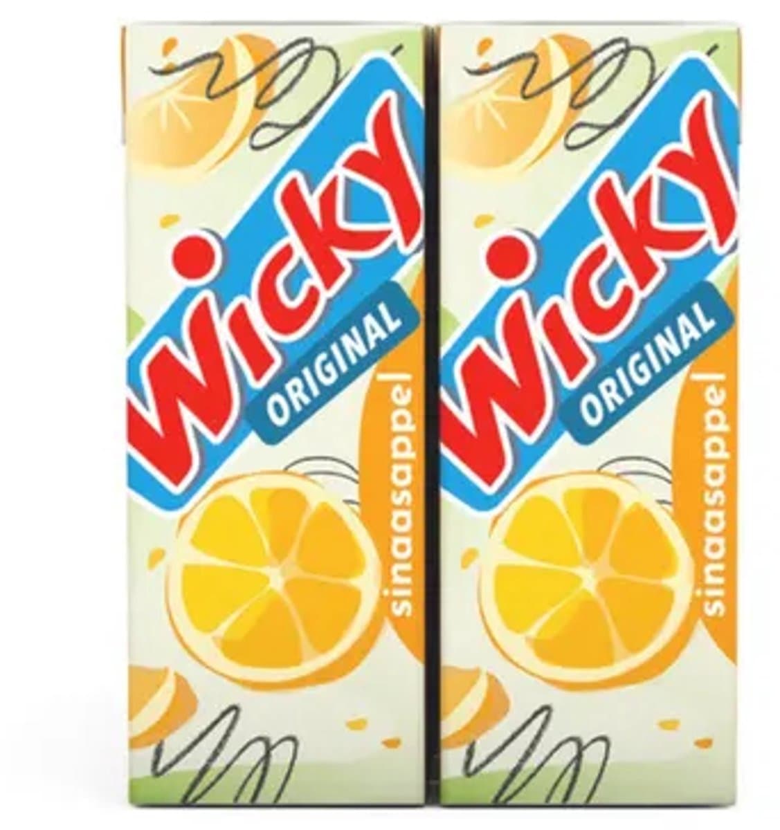 Wicky drink sinaasappel pakje 20cl (3x 10-pack) (EAN: 8711900018904)