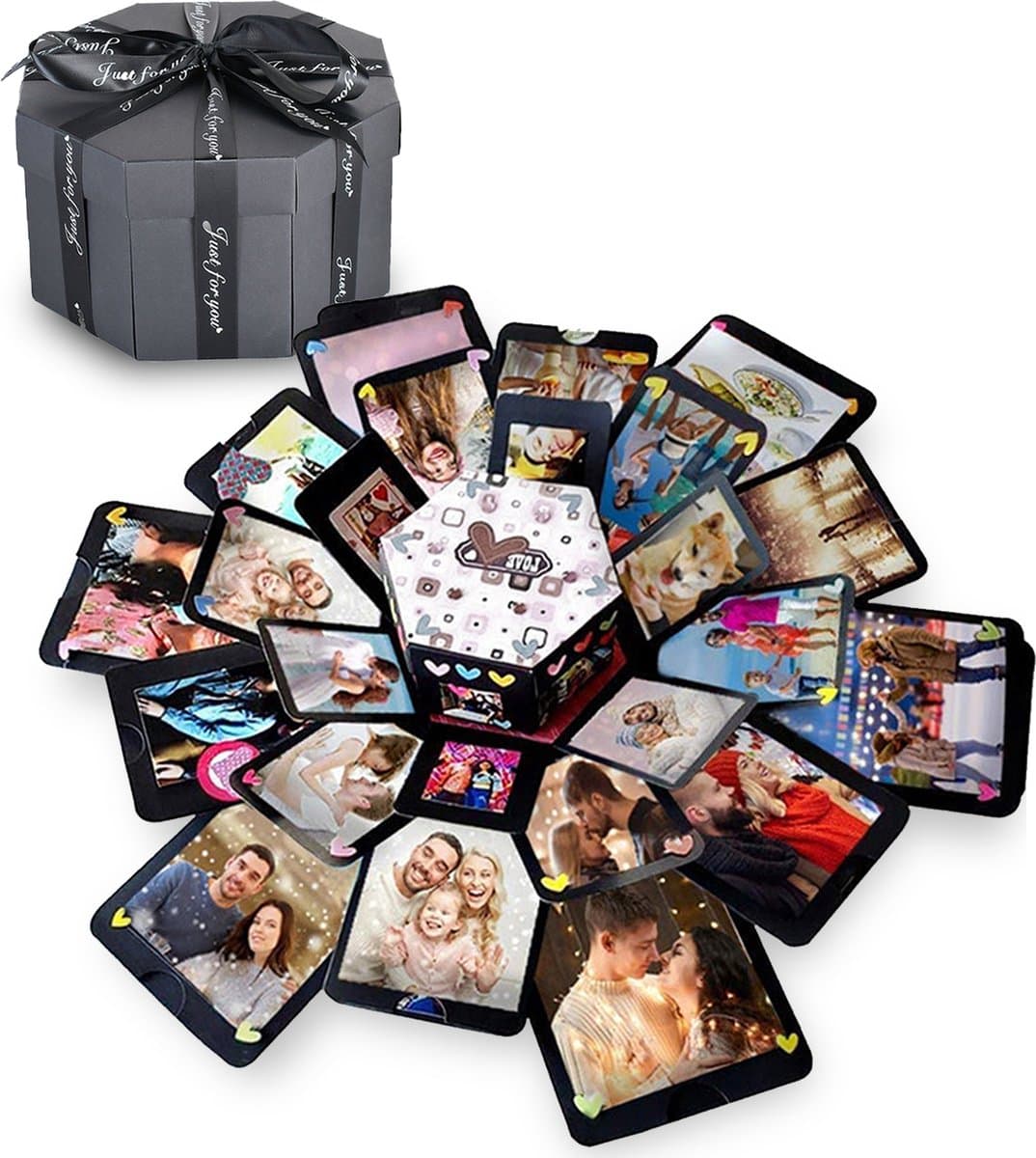 Dayshake Explosion Box - Inclusief Videohandleiding - Explosie Foto Doos - Mystery Gift Box - Foto Box (EAN: 8720299273146)