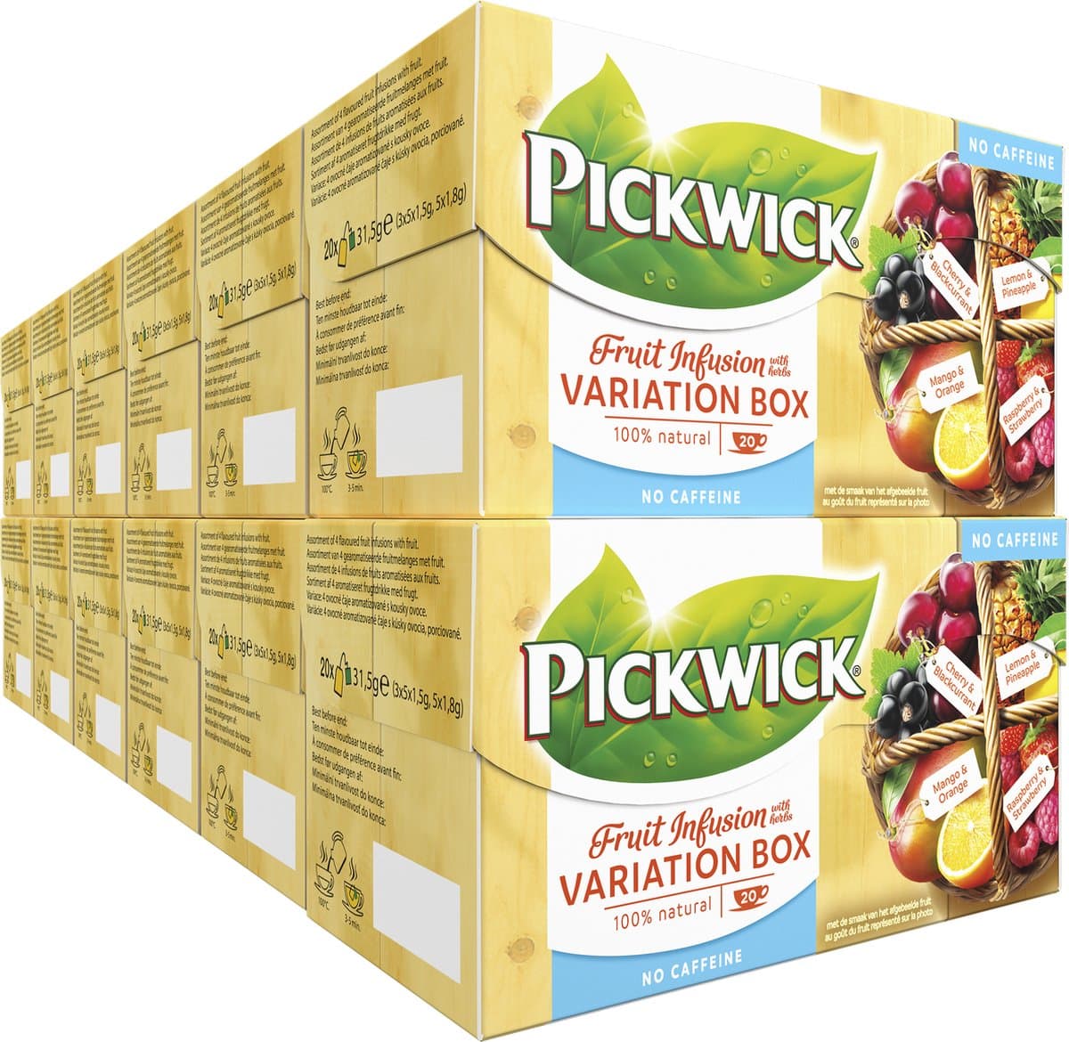 Pickwick Fruit Fusion Thee Variatiebox - 12 x 20 theezakjes (EAN: 8711000383650)