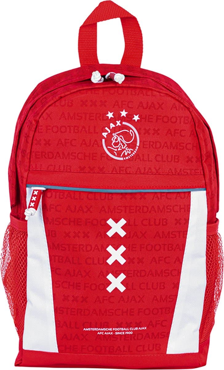 Ajax-rugtas klein wit-rood-wit Ajax-logo (EAN: 8718712052911)