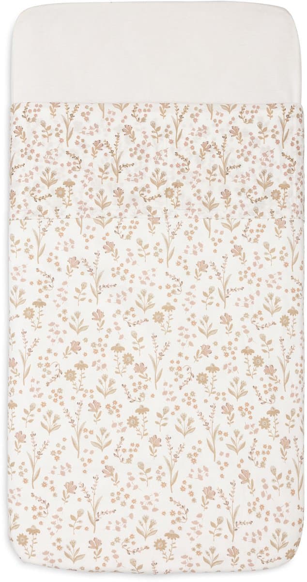 Jollein Baby Laken Wieg - 75x100cm - Babybed - Katoen - Bloomy (EAN: 8717329393868): Een laken die voelt als een zachte droom 💤
